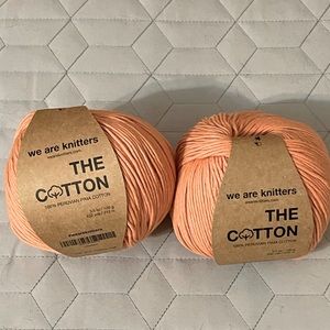 We Are Knitters “The Cotton” yarn 🧶 💕